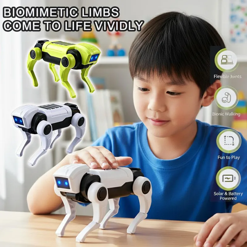 Science Diy Model - Kit de robot chien télécommandé à