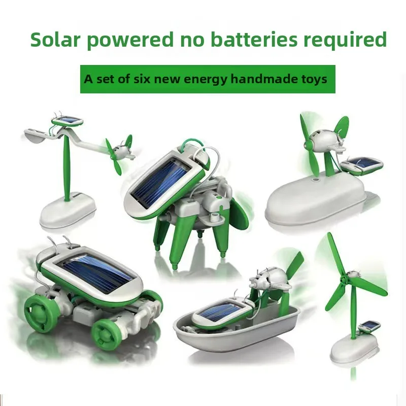 Science Project Kit - Kits de robots 6 en 1,