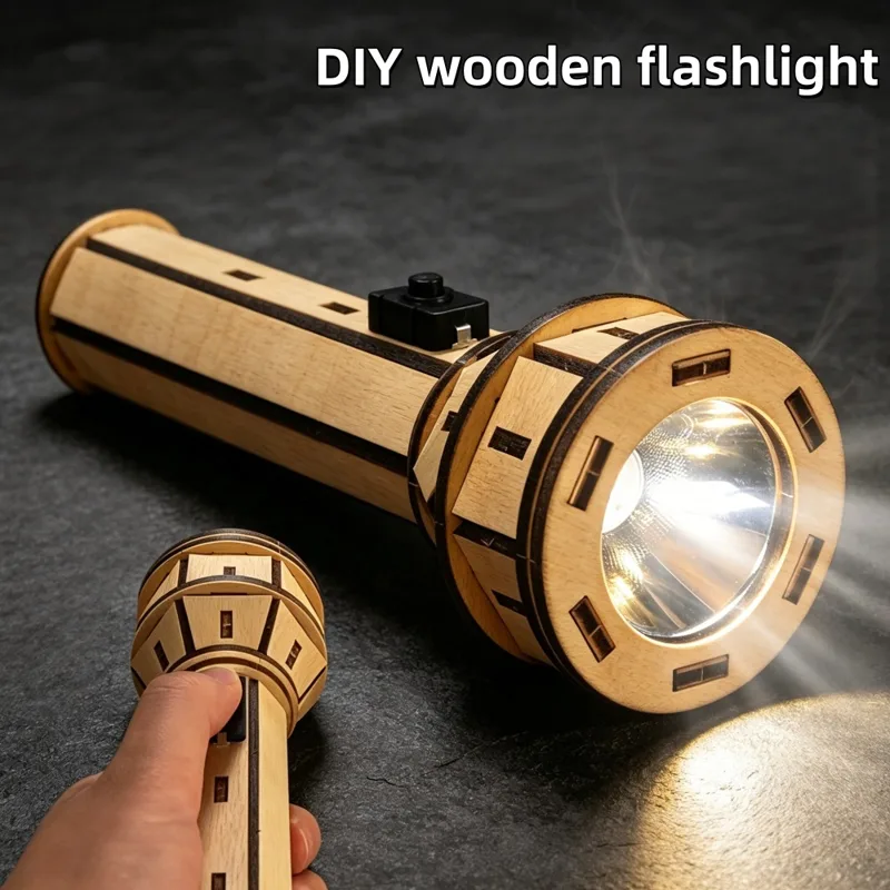Science Project Kit - Kit de puzzle de lampe torche