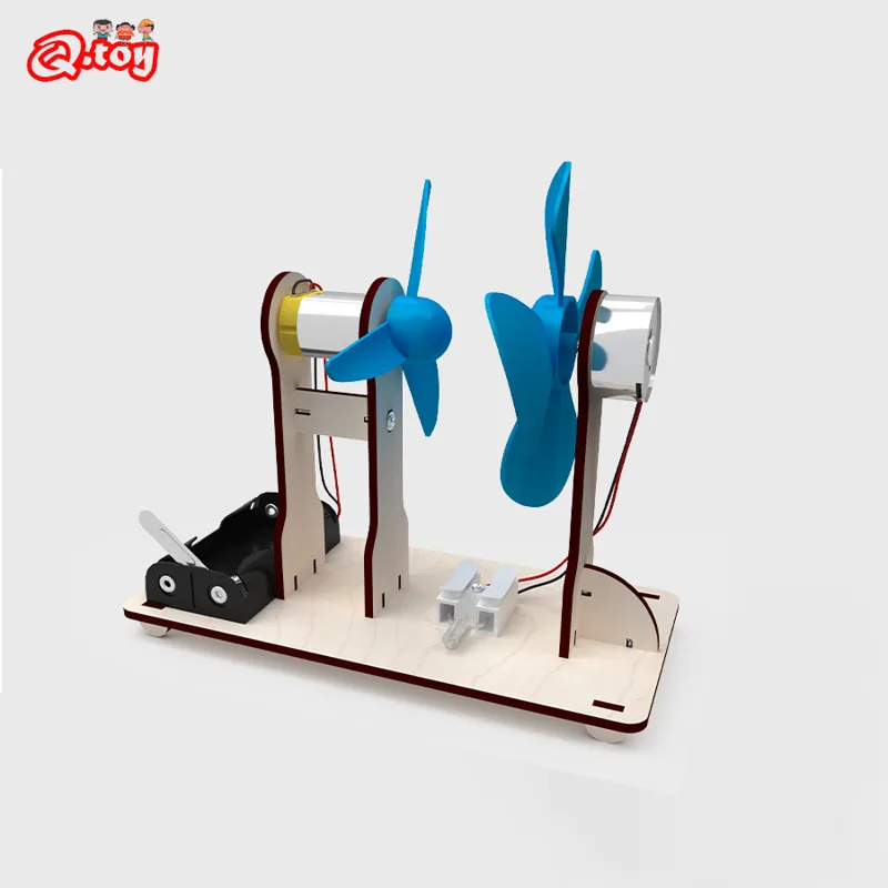 Science Project Kit - Générateur éolien à monter soi-même, modèle