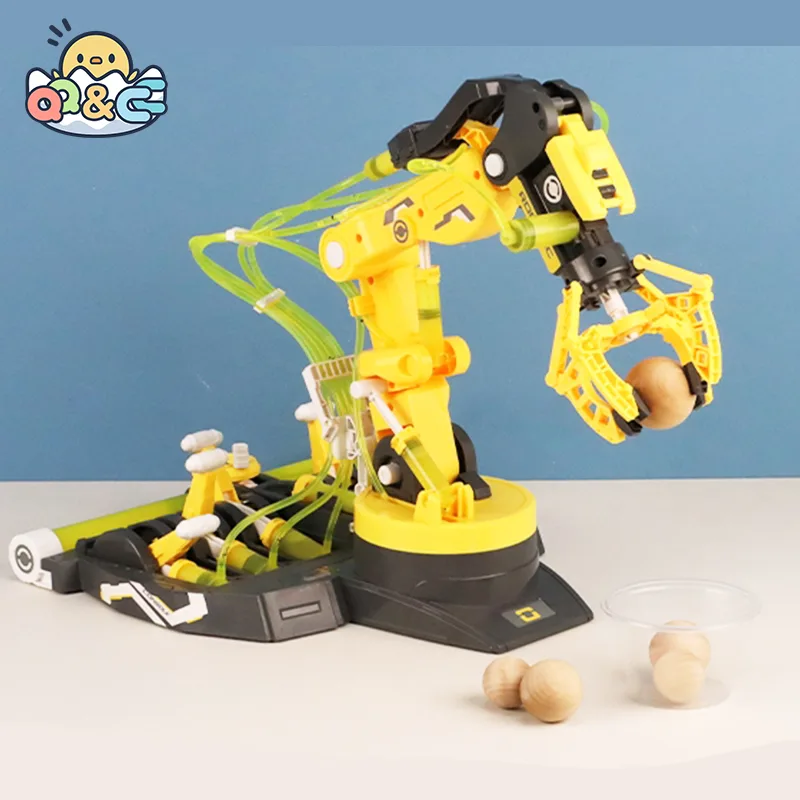 Robot Arm Motor - Bras mécanique hydraulique assemblé, bricolage, expérience