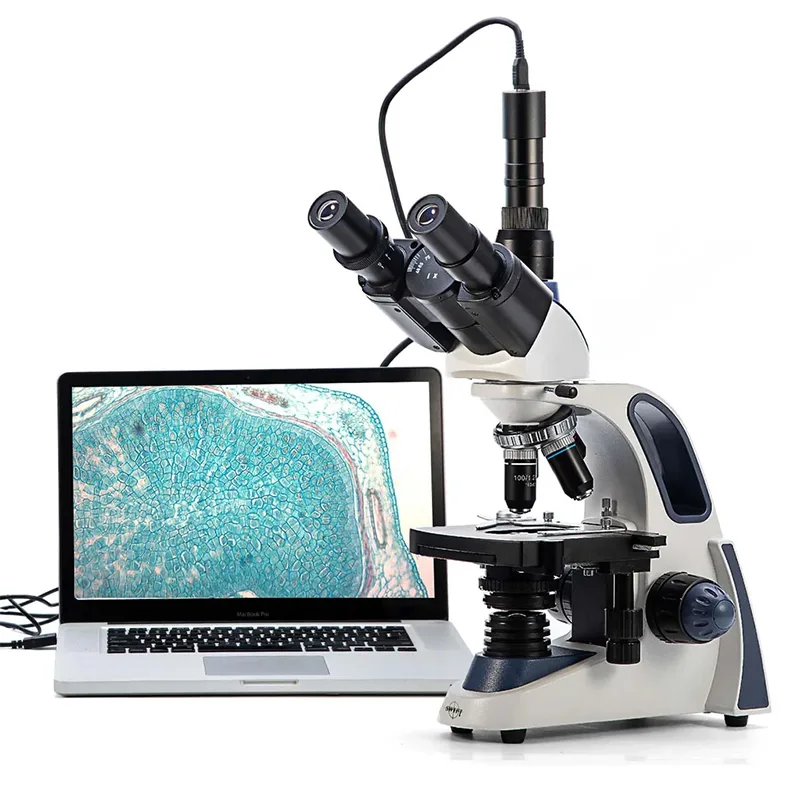 Microscope Compound 40X - Microscope composé trinoculaire SWIFT SW380T, grossissement