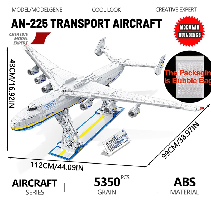 Science Olympiad - AN-225 grand avion de Transport modèle