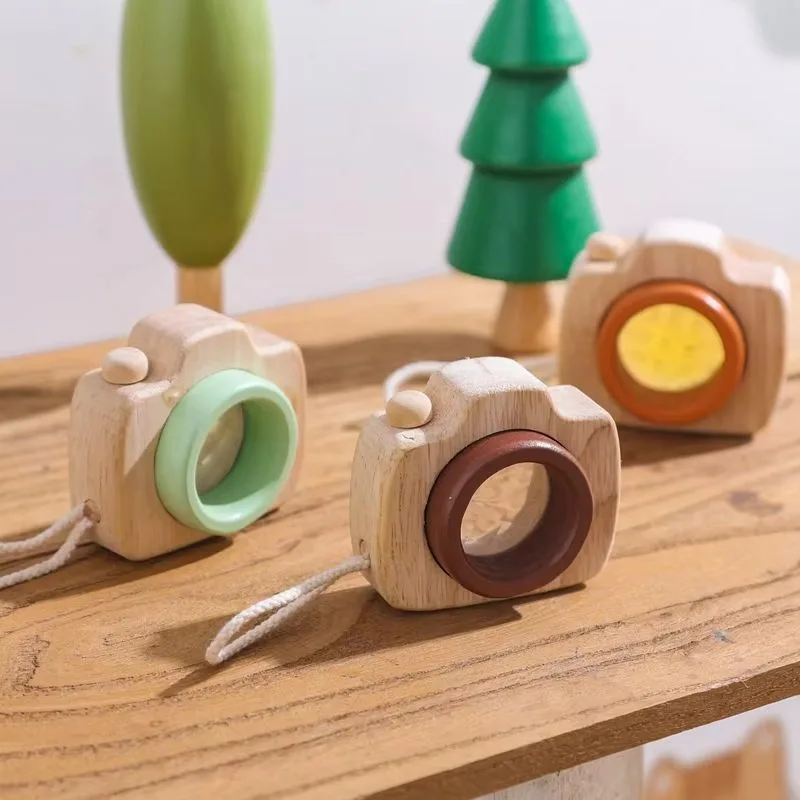 Science Toys - Loupe en bois en forme de