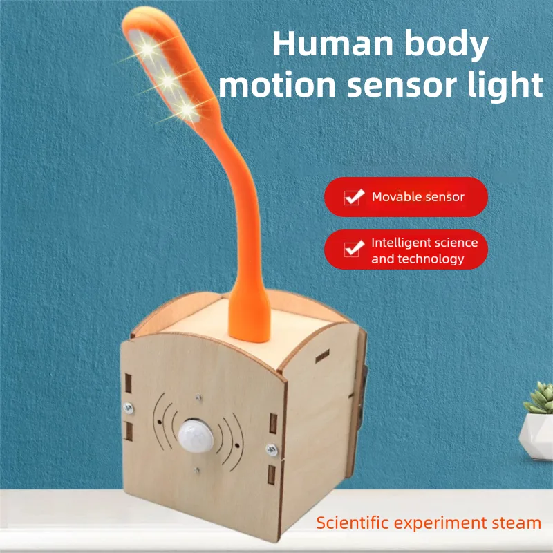 Science Diy Model - Bricolage veilleuse à détection humaine bricolage