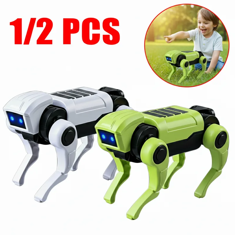 Science Diy Model - 1/2 Pièces Robot RC Télécommandé pour