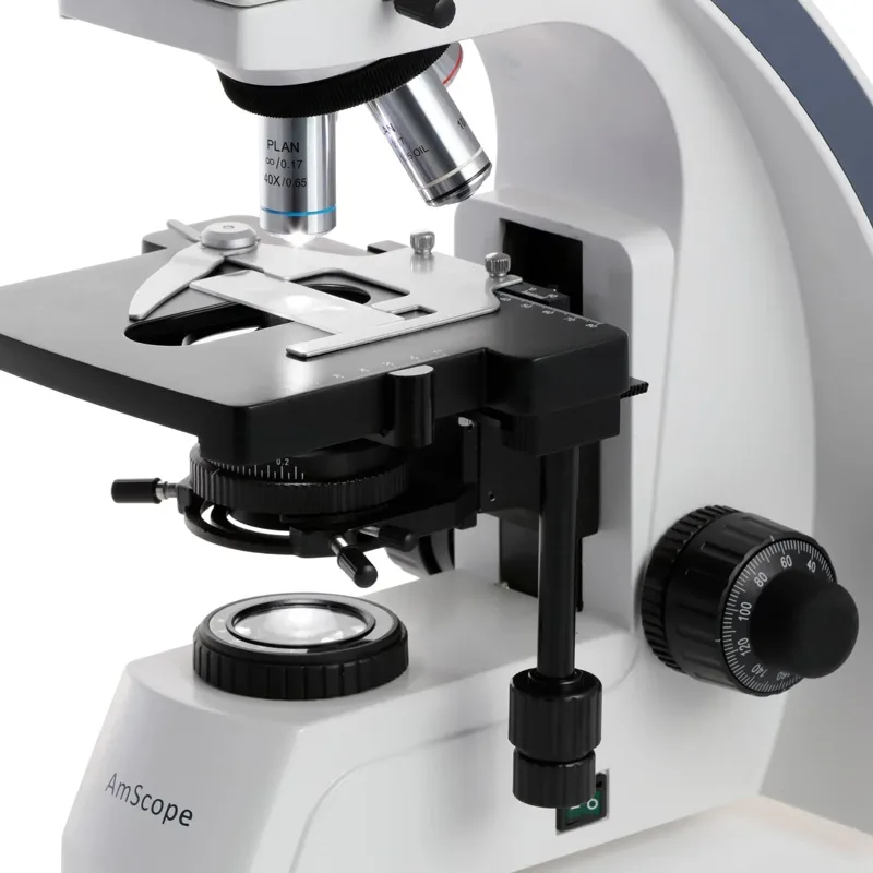 Microscope Compound 40X - Microscope composé trinoculaire de laboratoire de