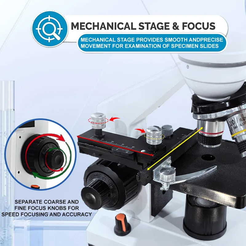 Microscope binoculaire profess - Microscope Compound 40X avis et prix