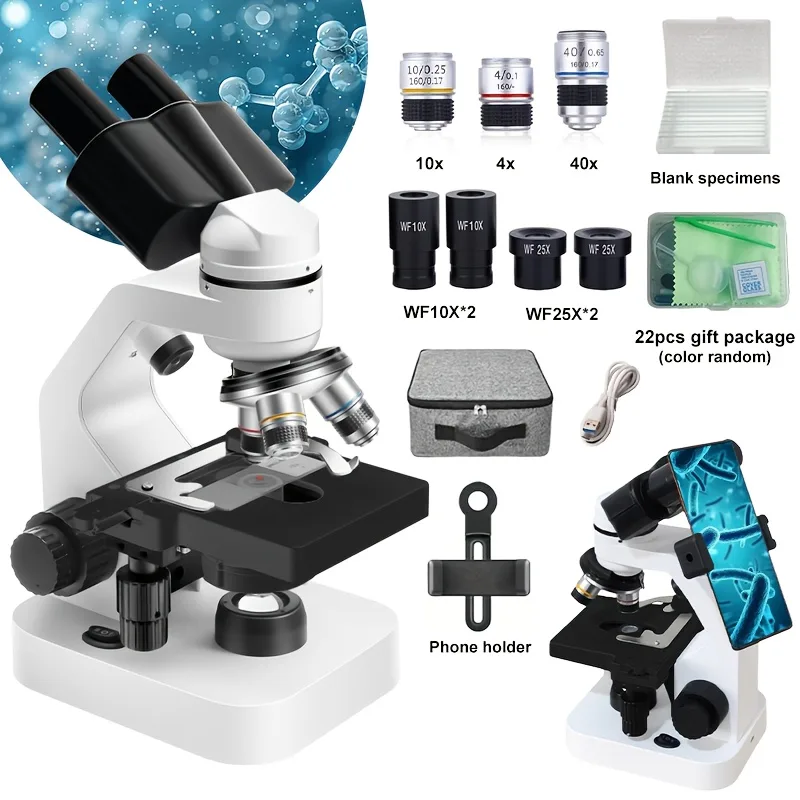 Microscope binoculaire composé - Microscope Compound 40X avis et prix