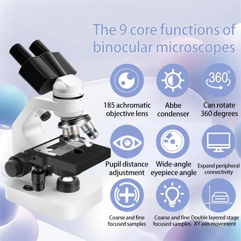 Microscope binoculaire composé - Microscope Compound 40X avis et prix