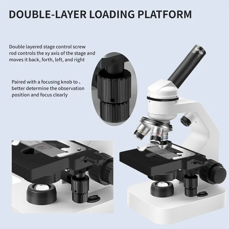 Microscope binoculaire composé - Microscope Compound 40X avis et prix