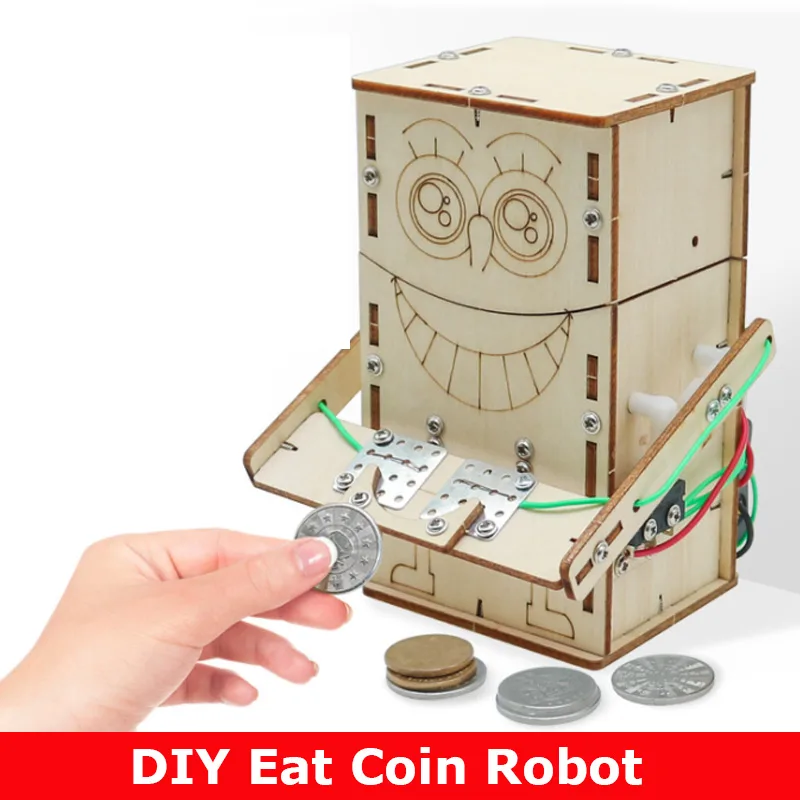 Robot à pièces de monnaie élec - Science Diy Model avis et prix