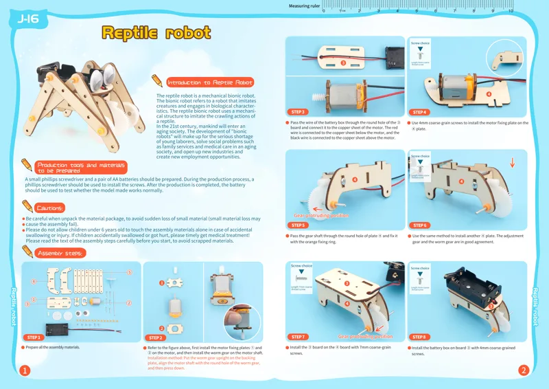 Robot araignée à monter soi-mê - Science Project Kit avis et prix