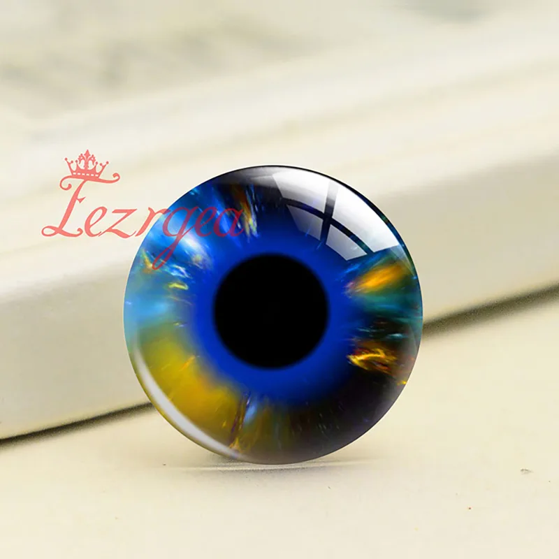 Cabochon en verre rond à dos p - Science Toys avis et prix