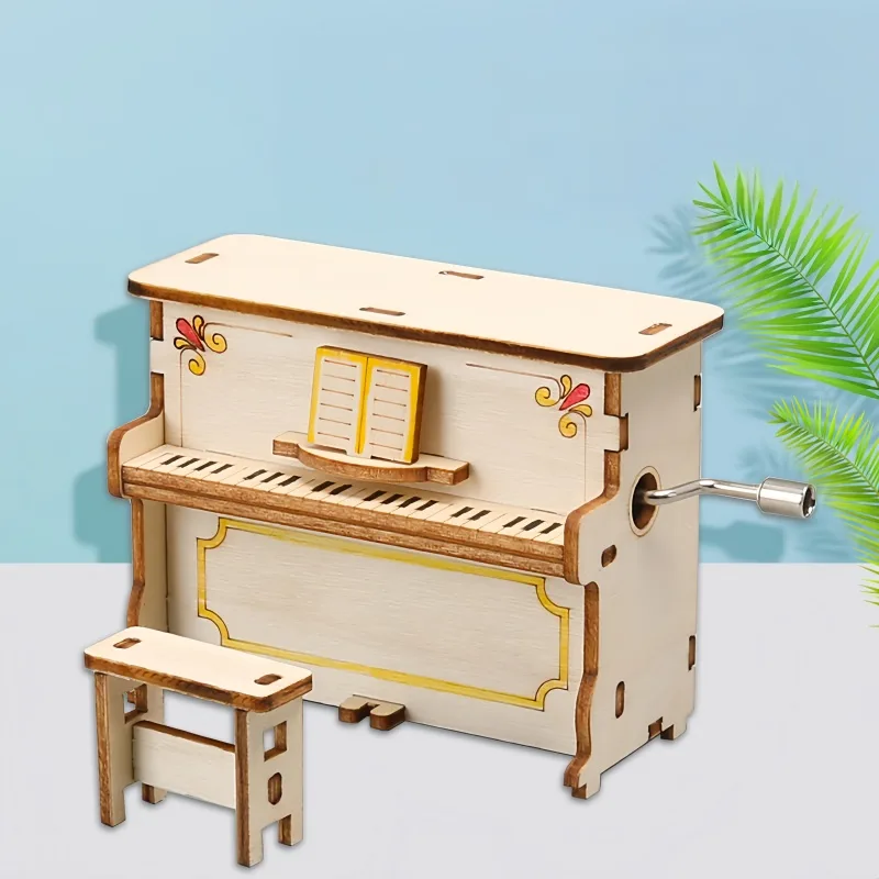 Piano à manivelle DIY pour enf - Science Diy Model avis et prix