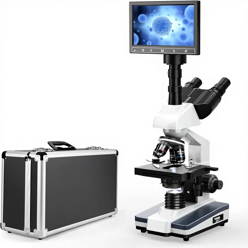 Microscope composé trinoculair - Microscope Compound 40X avis et prix